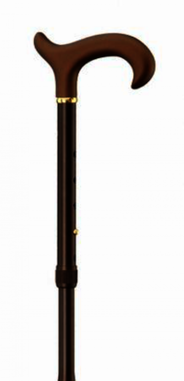 folding cane bronze